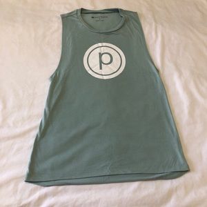 PURE BARRE TANK TOP TEAL
